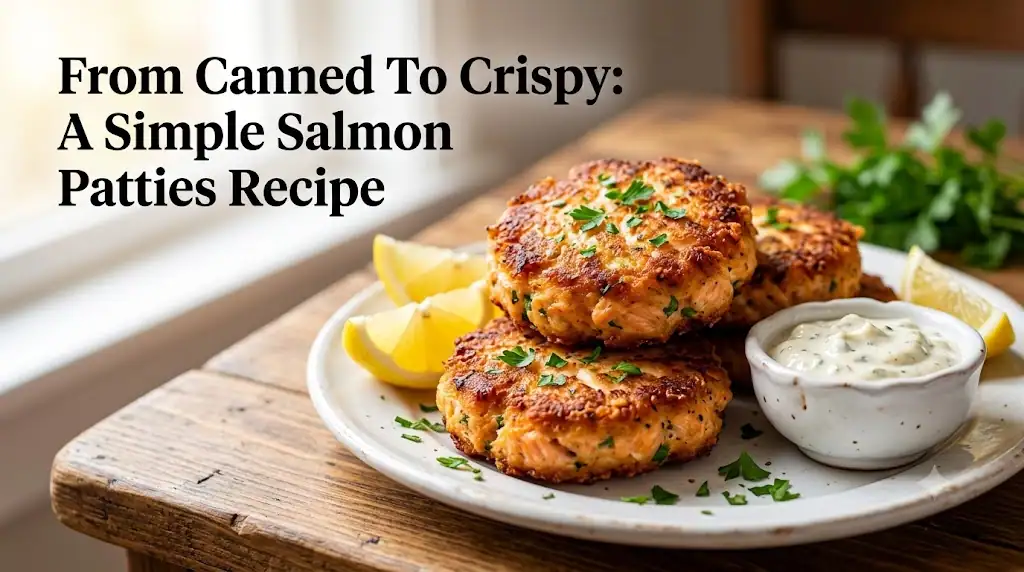 A simple salmon patties recipe