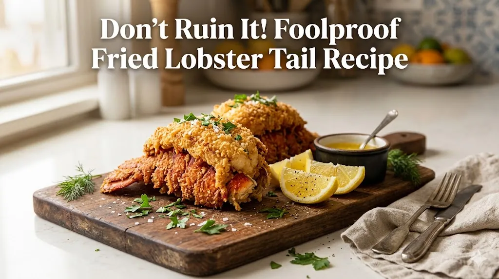 Foolproof Fried Lobster Tail Recipe