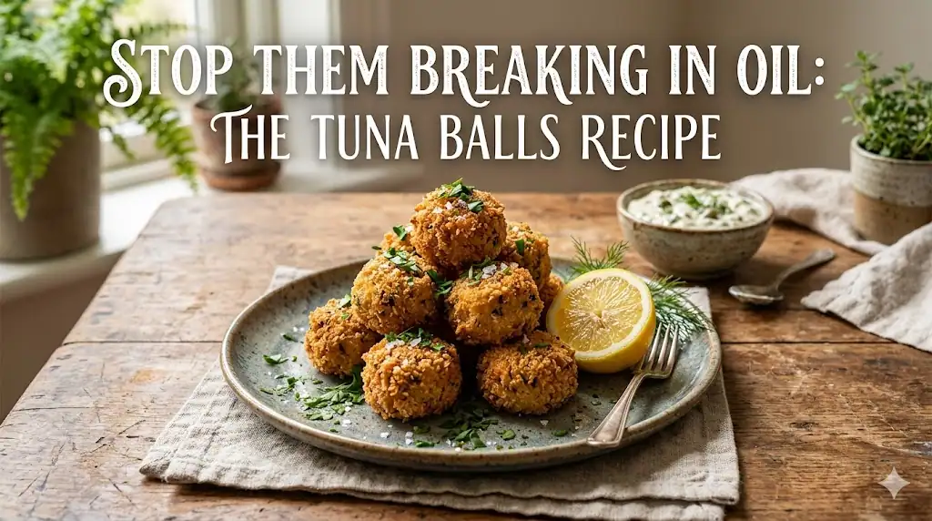THE TUNA BALLS RECIPE