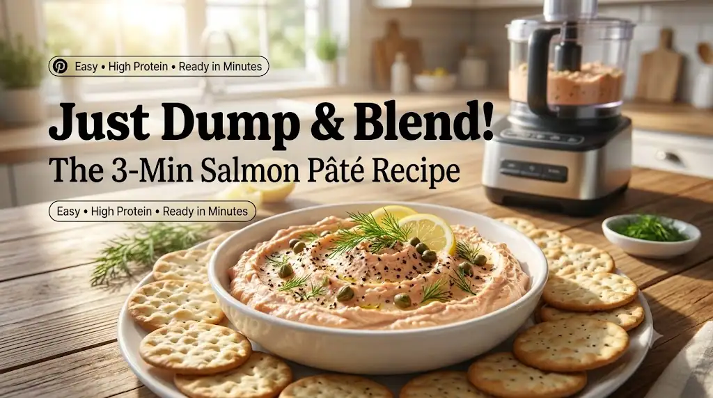 The 3-Min salmon pate recipe