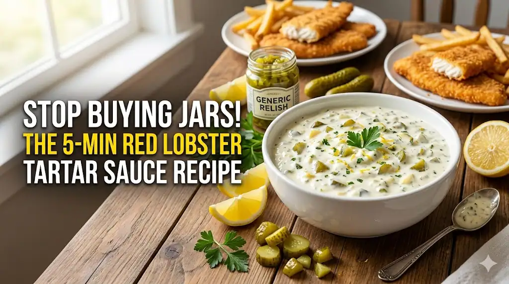 The 5-Min red lobster tartar sauce recipe
