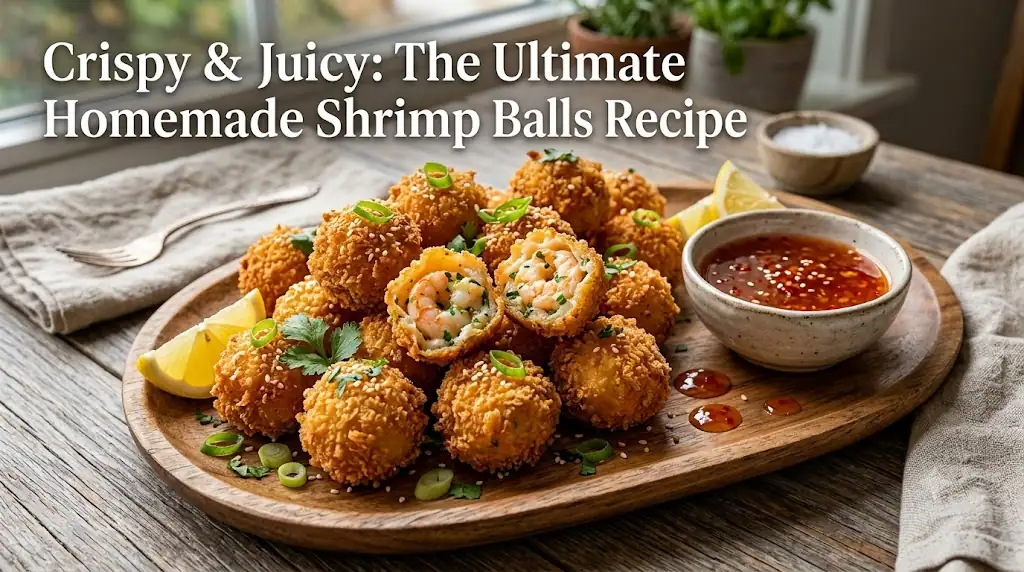 The Ultimate Homemade Shrimp Balls Recipe