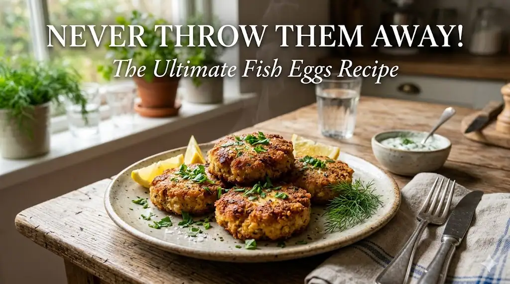 The ultimate fish eggs recipe