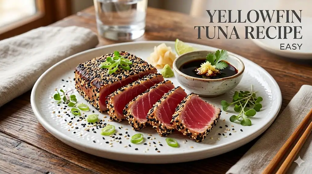 Yellow Fin Tuna Recipe Easy